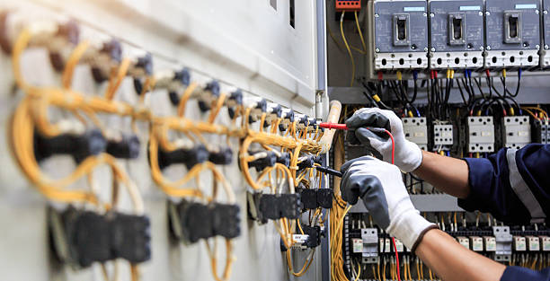 Professional Electrician technician working in Roaring Spring, PA